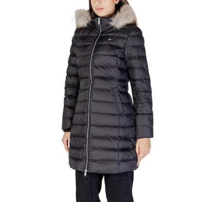 Tommy Hilfiger® Jeans Veste Femme Automne/Hiver - Noir ou Blanc avec Capuche