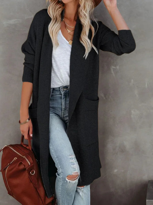 Manteau en Laine à Coupe Décontractée - Casual Chic