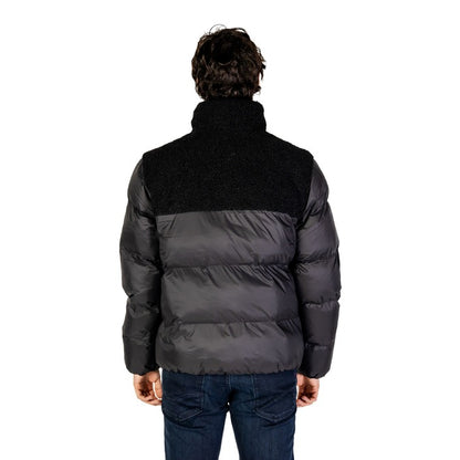 Calvin Klein Jeans® Veste Homme Noire à Col Montant – Automne/Hiver avec Fermeture Éclair