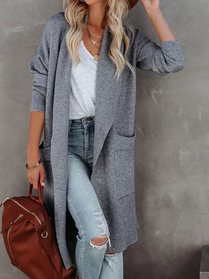 Manteau en Laine à Coupe Décontractée - Casual Chic