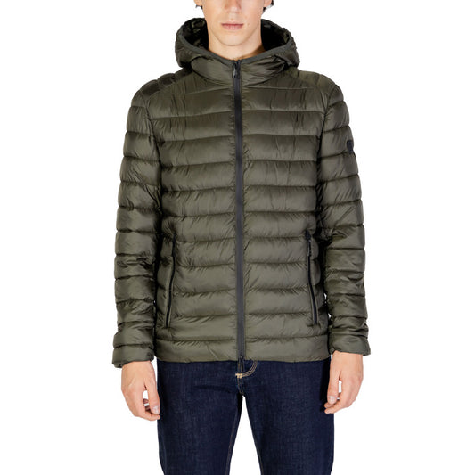 Gianni Lupo® Men's Autumn/Winter Jacket – Available in Green, Grey and Black with Hood and Zip Closure