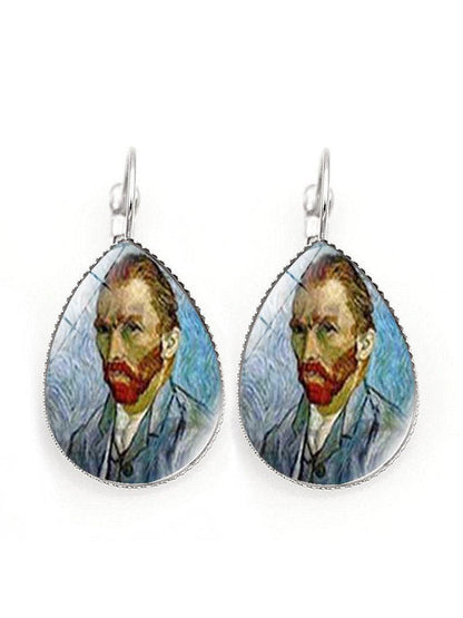 Boucles d'oreilles Vintage Vincent Art Series