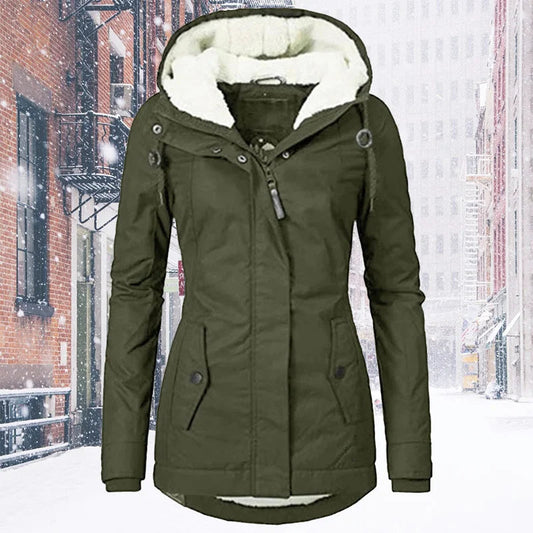 Tirza - Manteau d'hiver imperméable à capuche