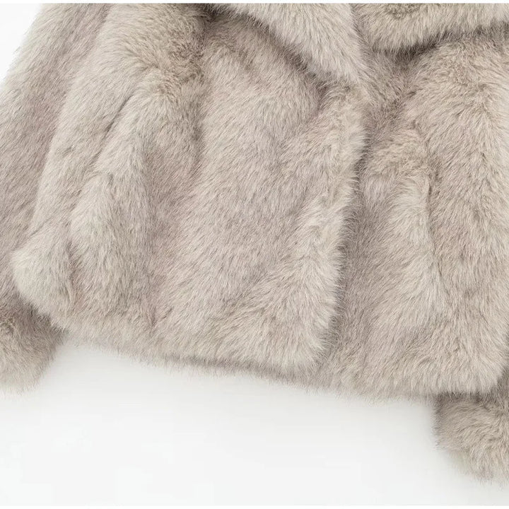 Jade - Manteau de fourrure chaud pour l'hiver